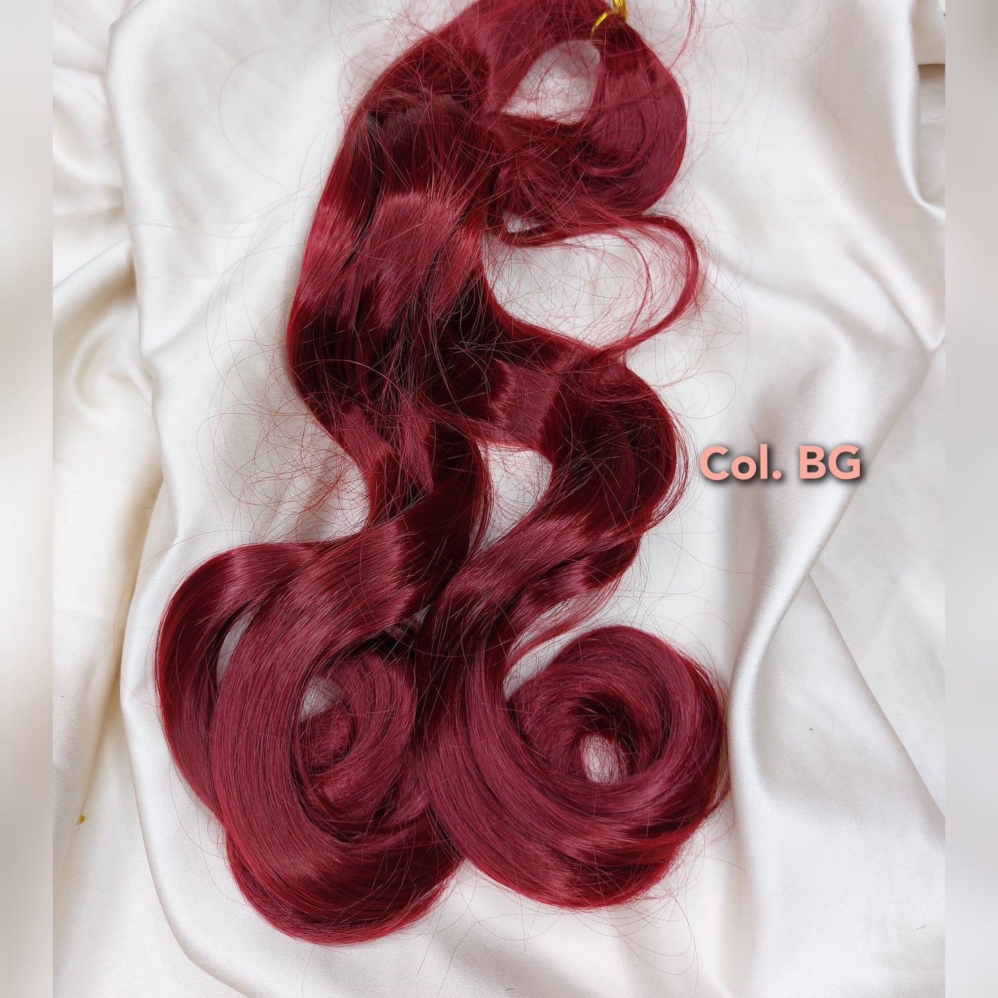 SILKY CURLY || Unbraided || Braiding hair (French curl)