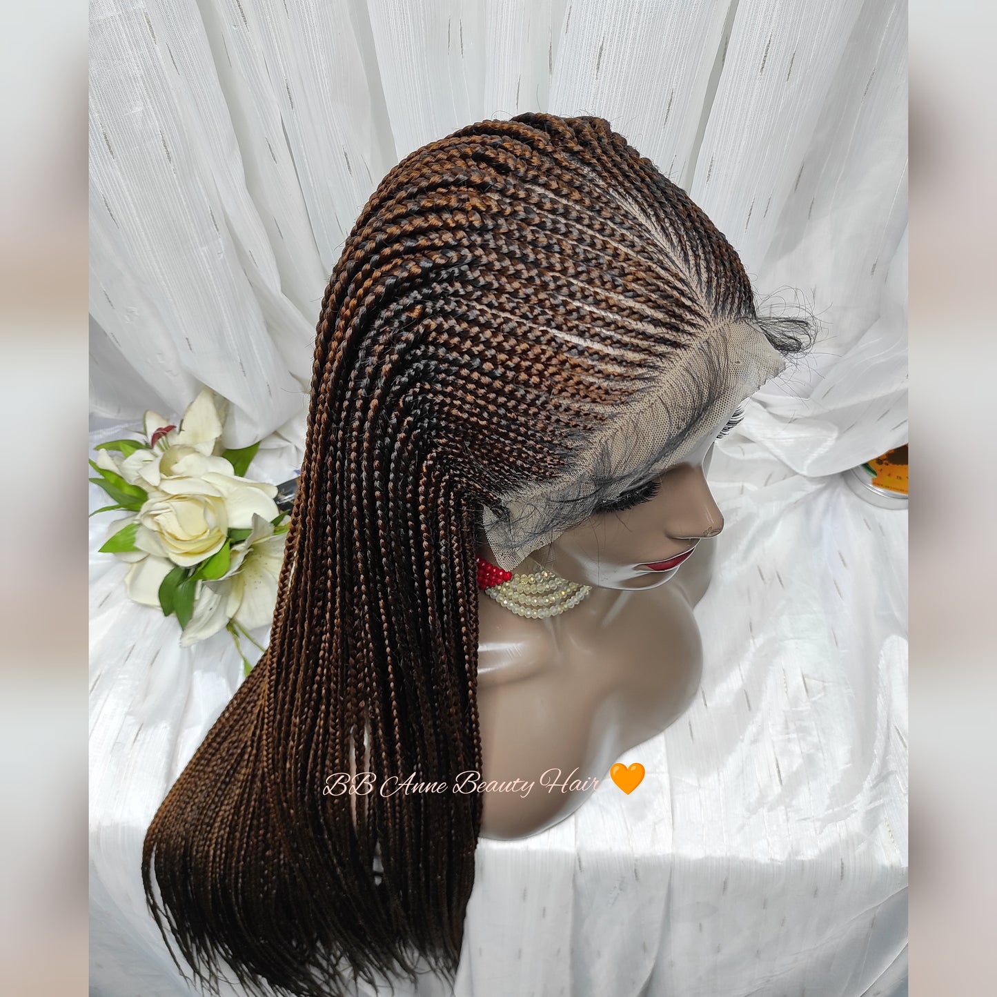 ZURI | Tribal Cornrow | FRENTE DE RENDA 13x4"
