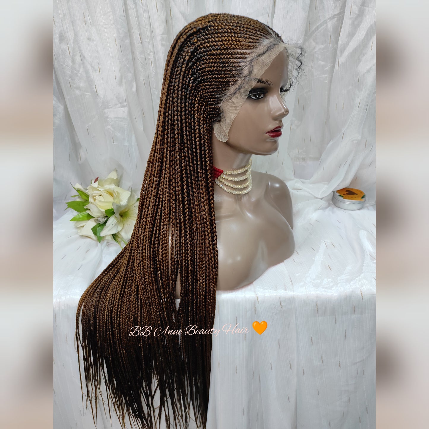 ZURI | Tribal Cornrow | FRENTE DE RENDA 13x4"