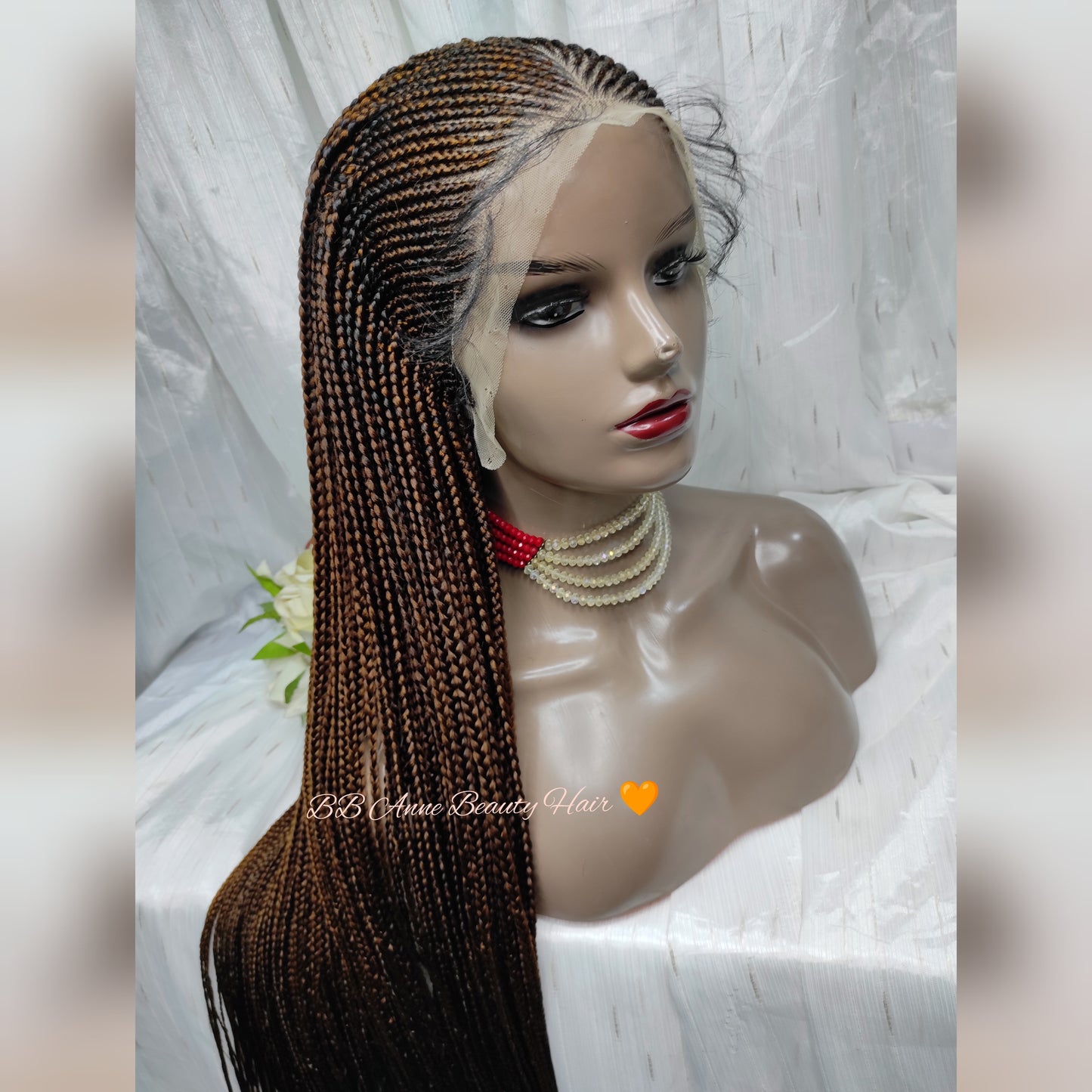 ZURI | Tribal Cornrow | FRENTE DE RENDA 13x4"