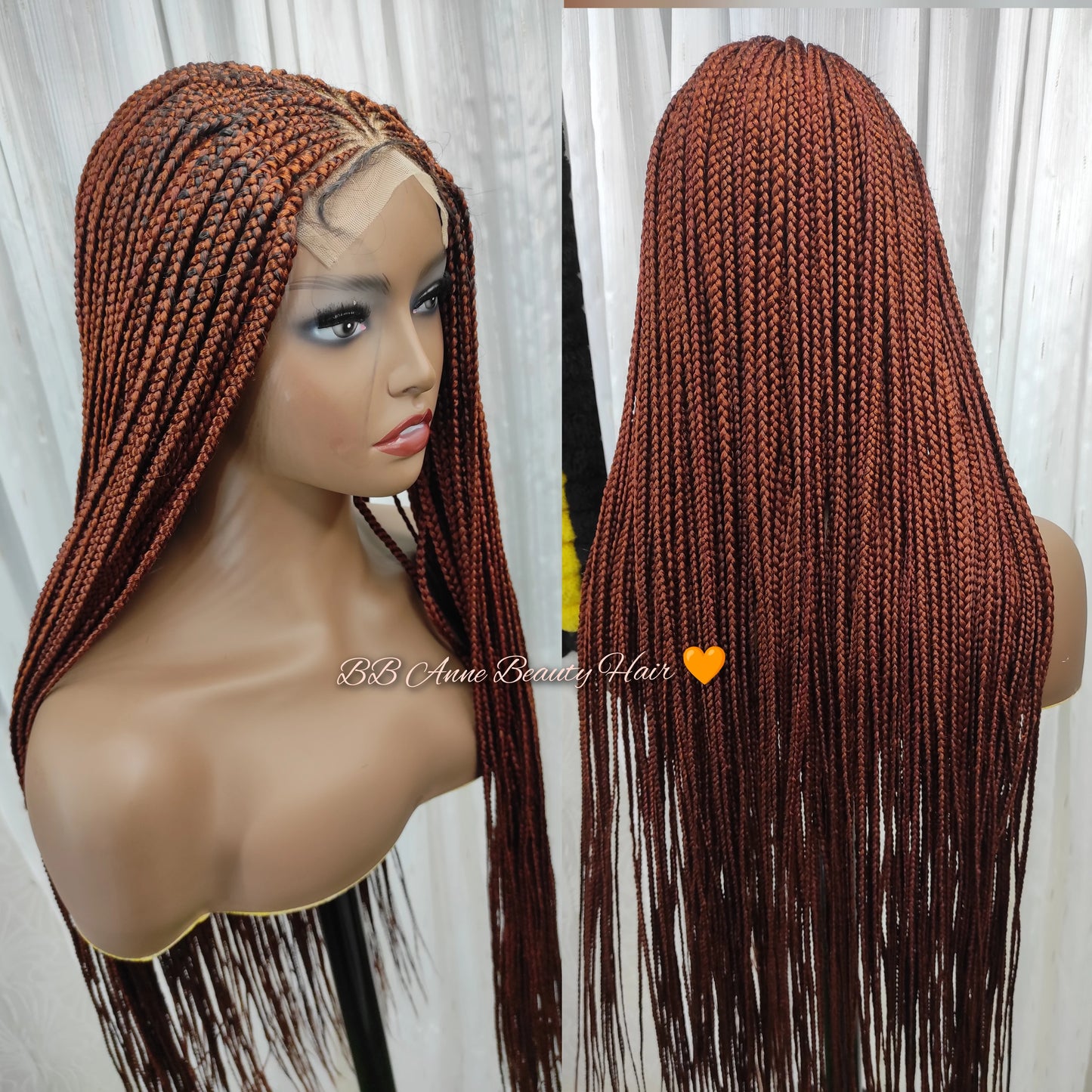 36" AVERY Cornrow | 4x4" Closure