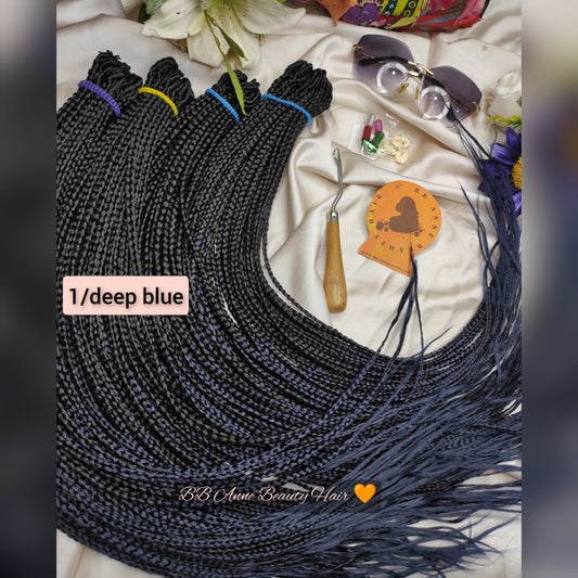 ANNABELLE Maxi Straight || Two-tone (Ombre) braids || Crochet Braids