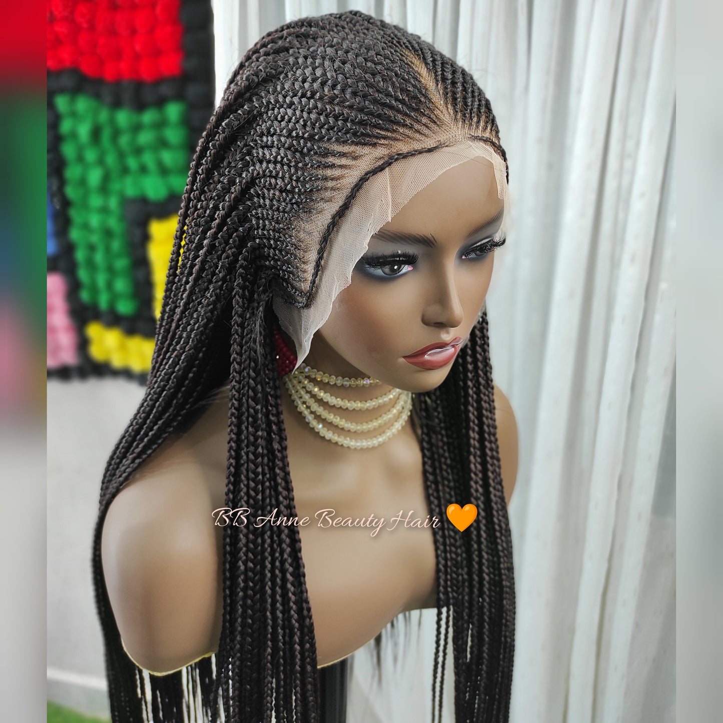 ZURI | Tribal Cornrow |13x6" Lace Frontal