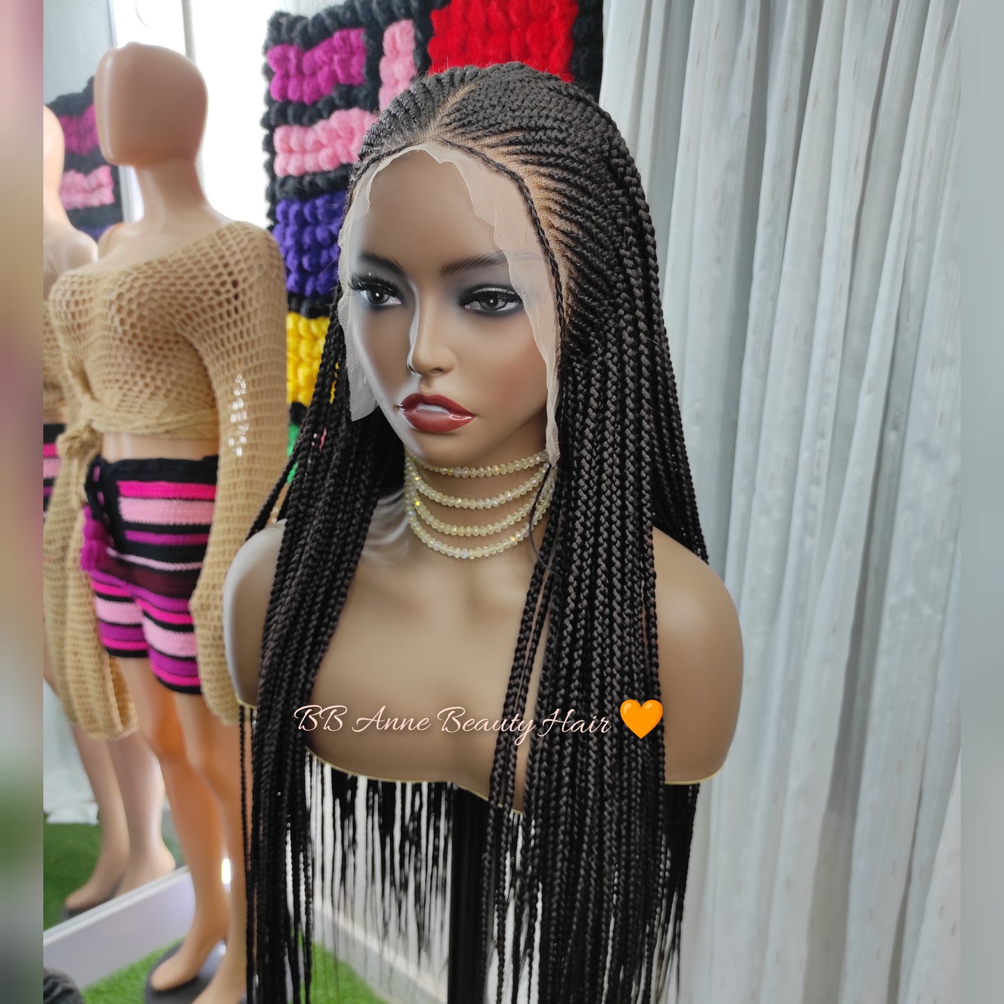 ZURI | Tribal Cornrow |13x6" Lace Frontal