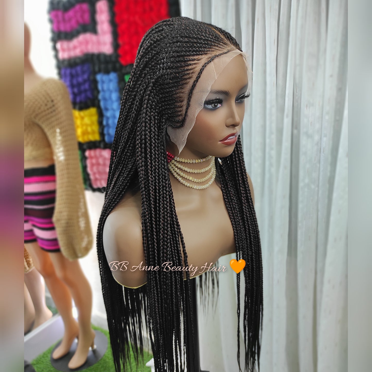 ZURI | Tribal Cornrow |13x6" Lace Frontal