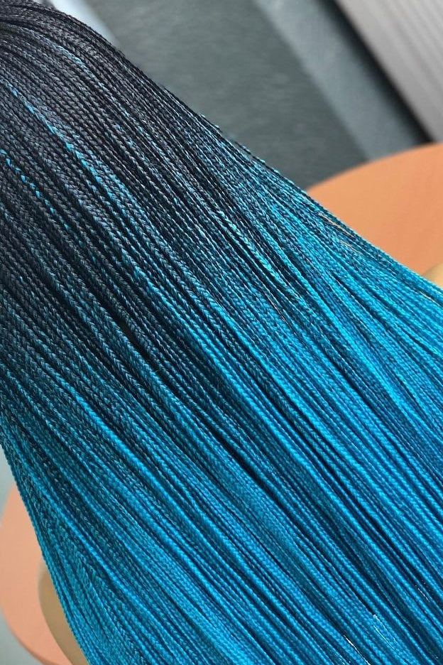 ANNABELLE Maxi Straight || Two-tone (Ombre) braids || Crochet Braids