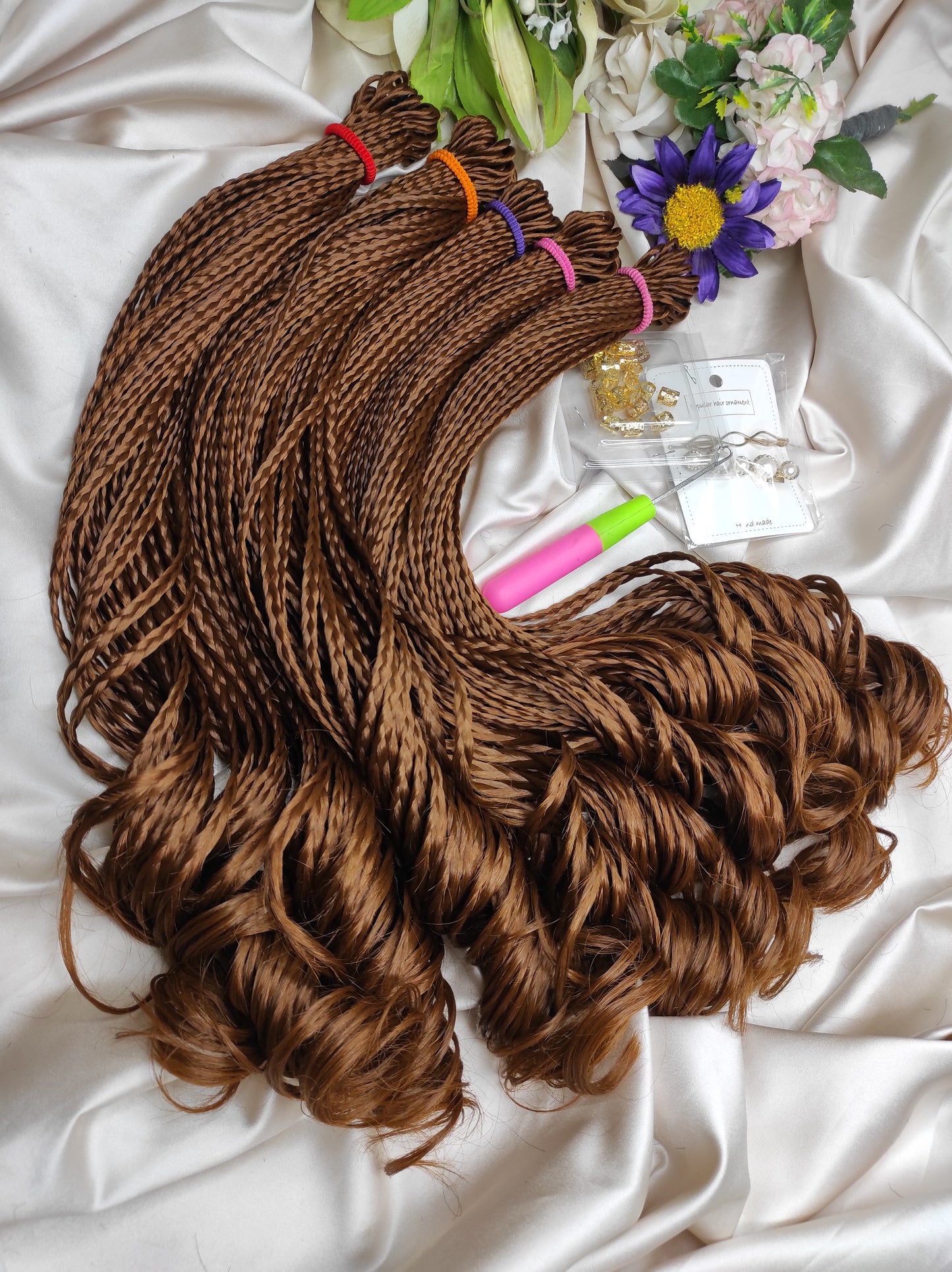 CURLY YAKI BRAIDS || Crochet Braids
