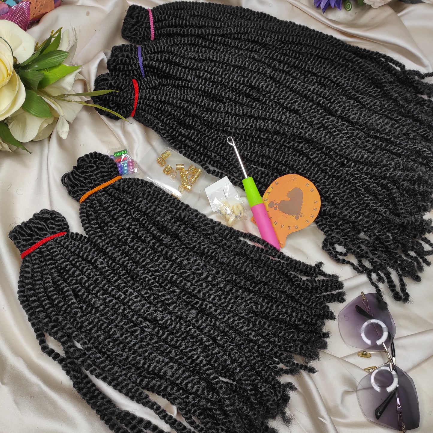 TORSADES AFRO-CRÉPEUSES || Tresses au crochet