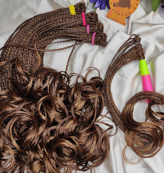 Crochet SILKY CURLY || Crochet Braids | French Curl