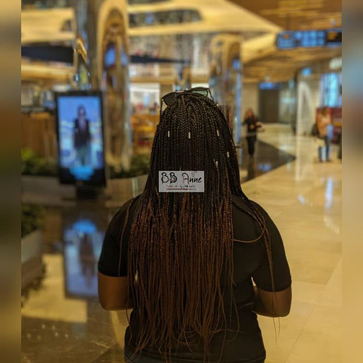 ANNABELLE Maxi Straight || Two-tone (Ombre) braids || Crochet Braids