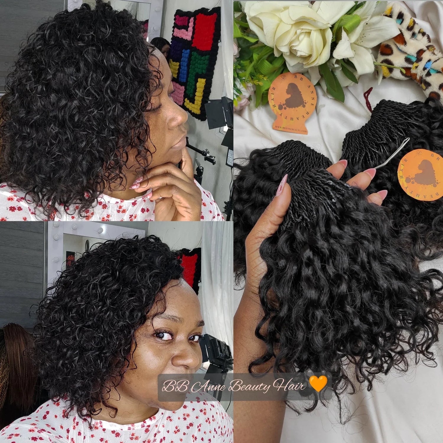 100% HUMAN HAIR BRAIDS