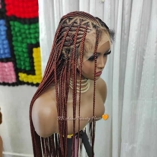 TRANÇAS DOBRÁVEIS | FRENTE DE RENDA