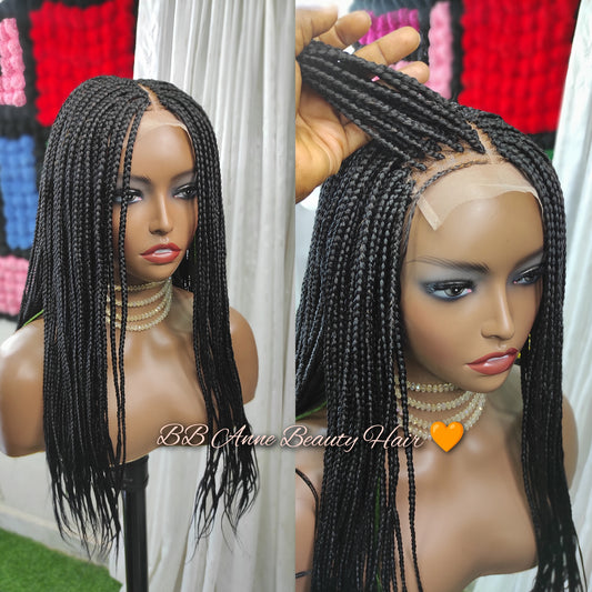 BOX BRAIDS | Small Sized| 5x5" Closure Unit