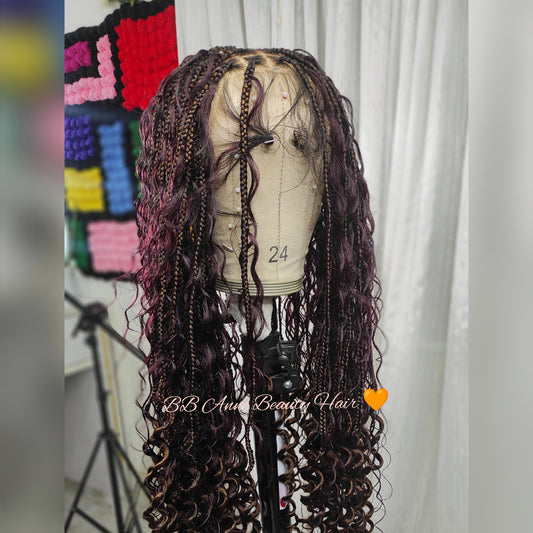 CURLY BOHO | HUMAN HAIR CURLS | Closure Wig