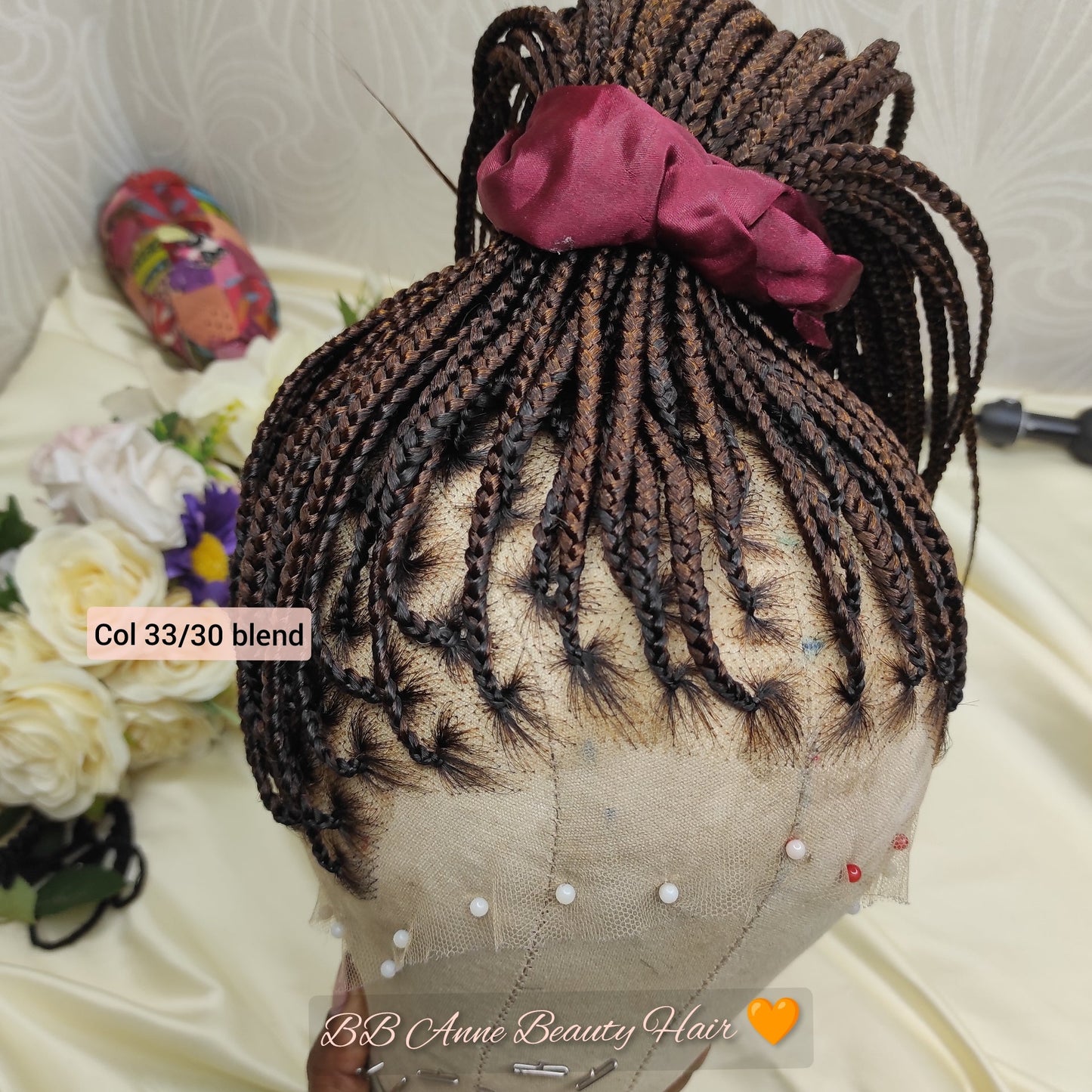 QUEEN A CORNROW CURLY WIG | Closure unit