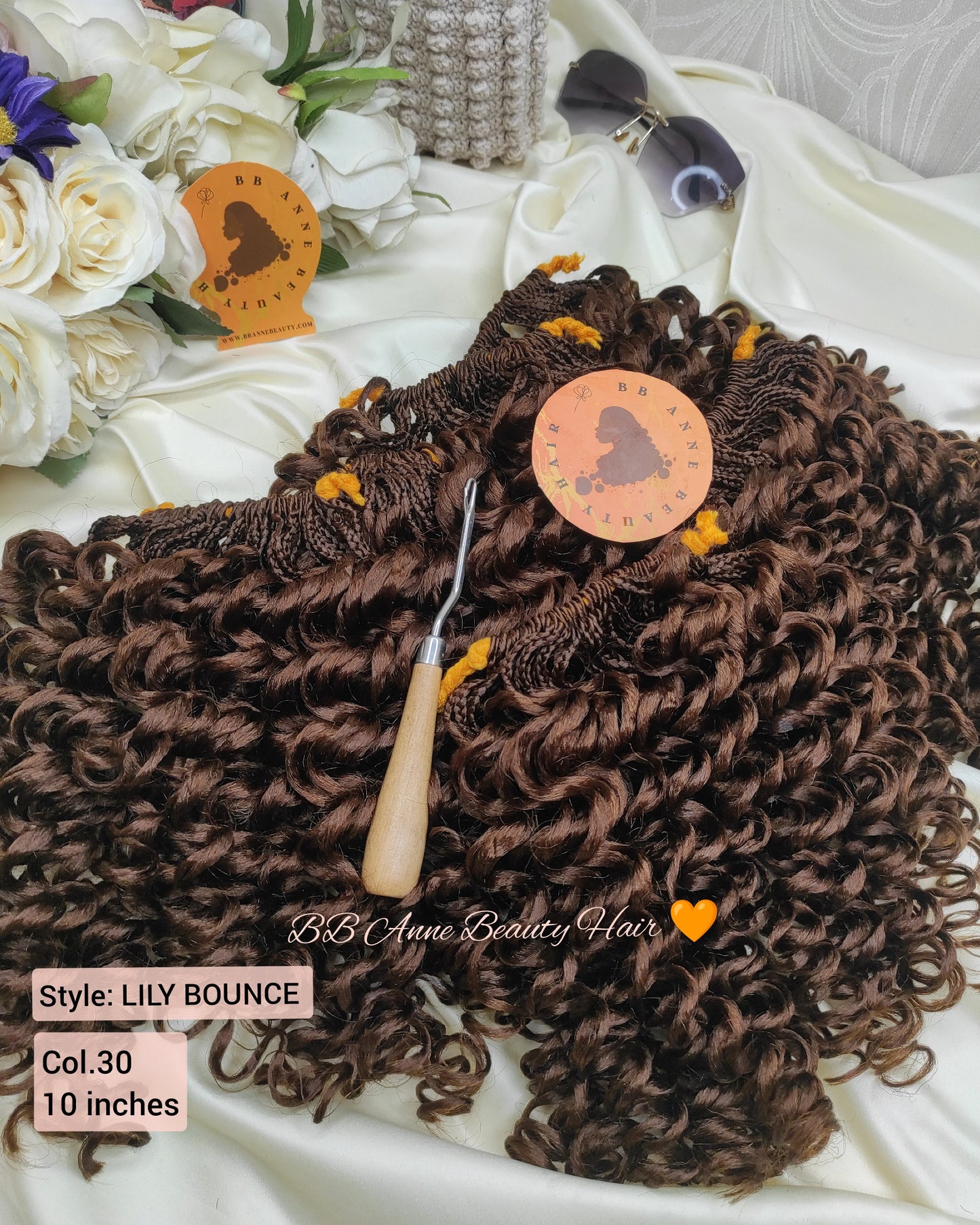 LILY BOUNCE || Crochet Braids