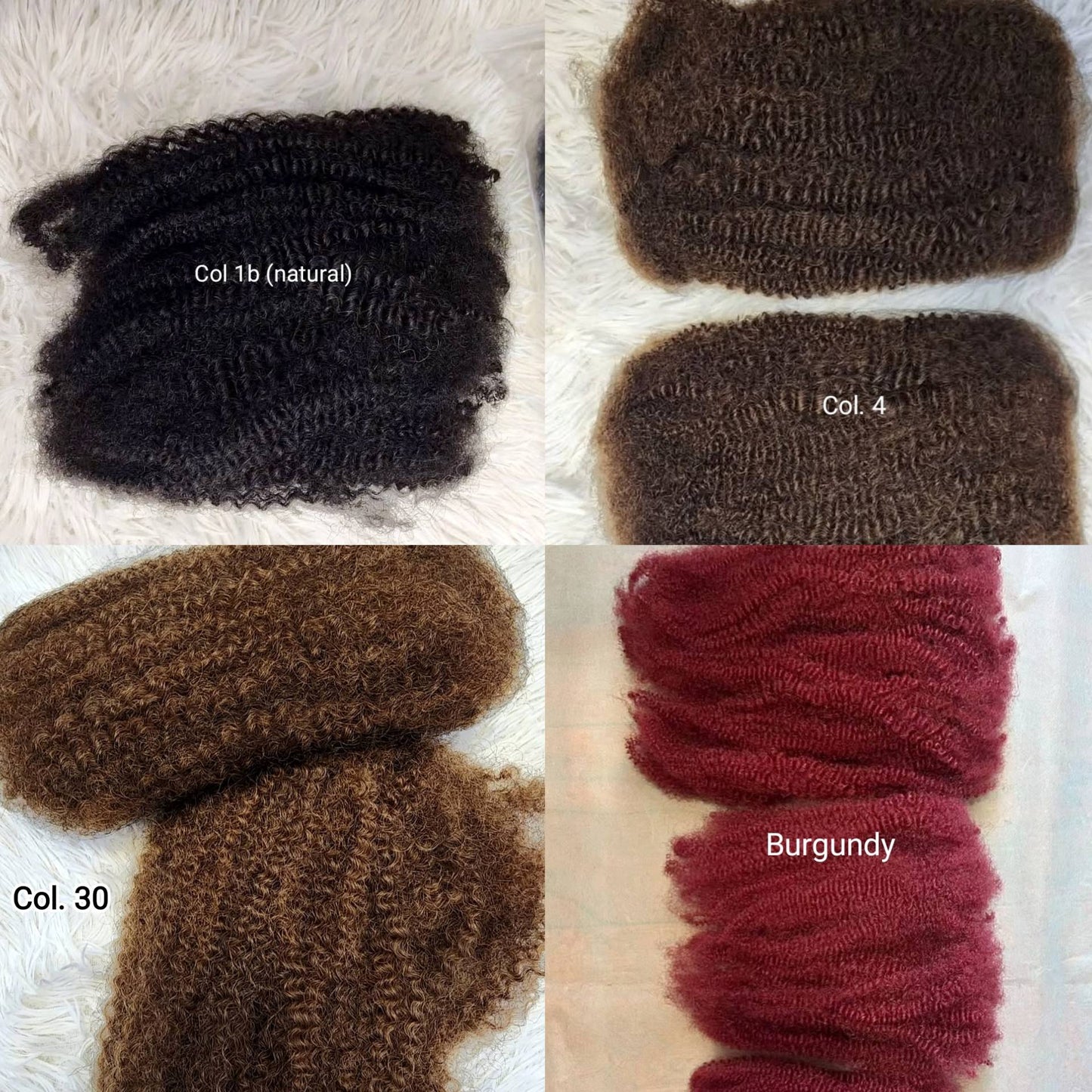 BRAZILIAN KINKY 4C CROCHET TWISTS || 100% Human hair