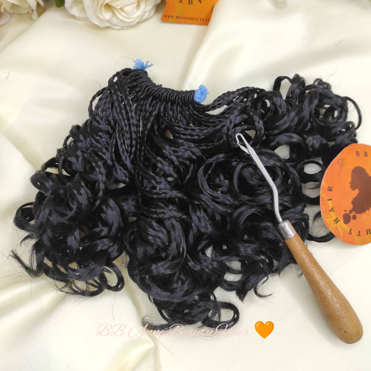 ITALIAN CURLS Mini Braids || Crochet Braids