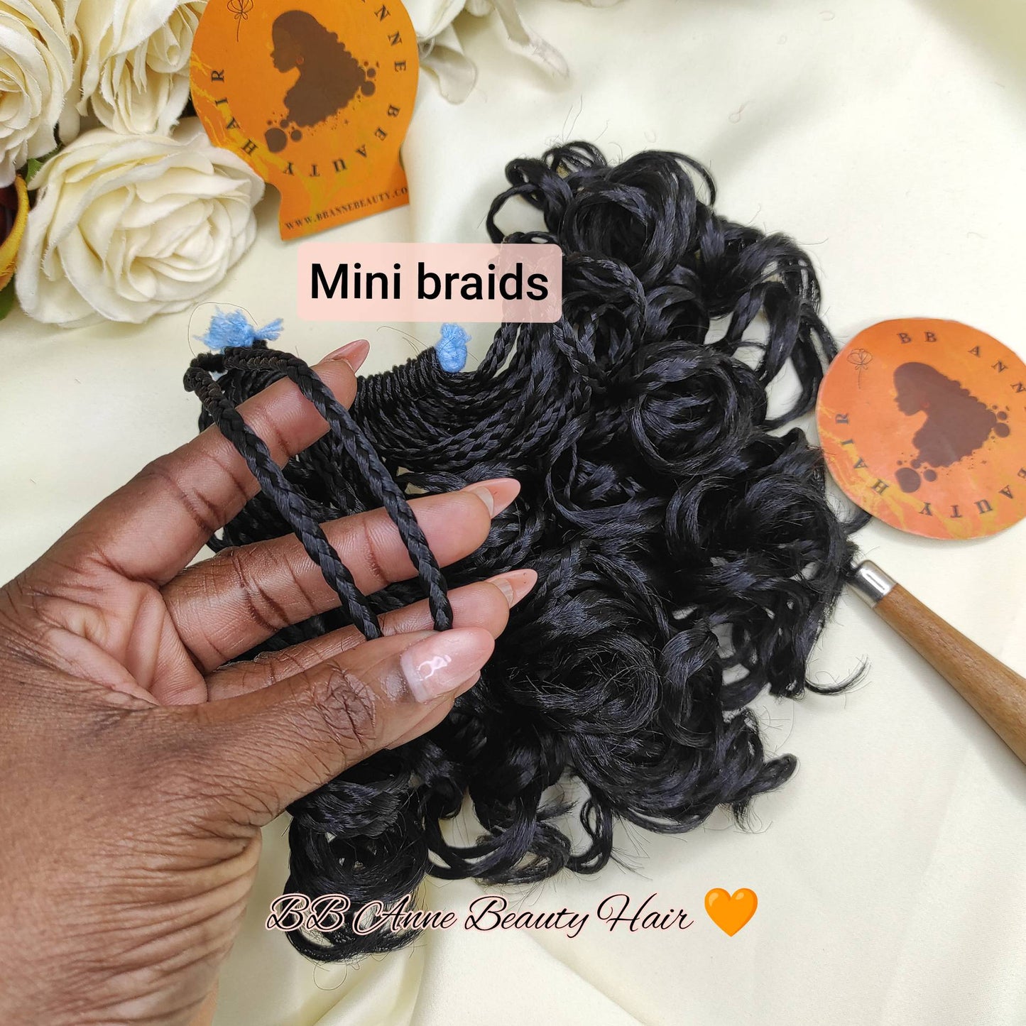 ITALIAN CURLS Mini Braids || Crochet Braids