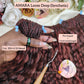 AMARA Loose Deep Curls || Pre-Braided Synthetic Fibre Crochet Braids
