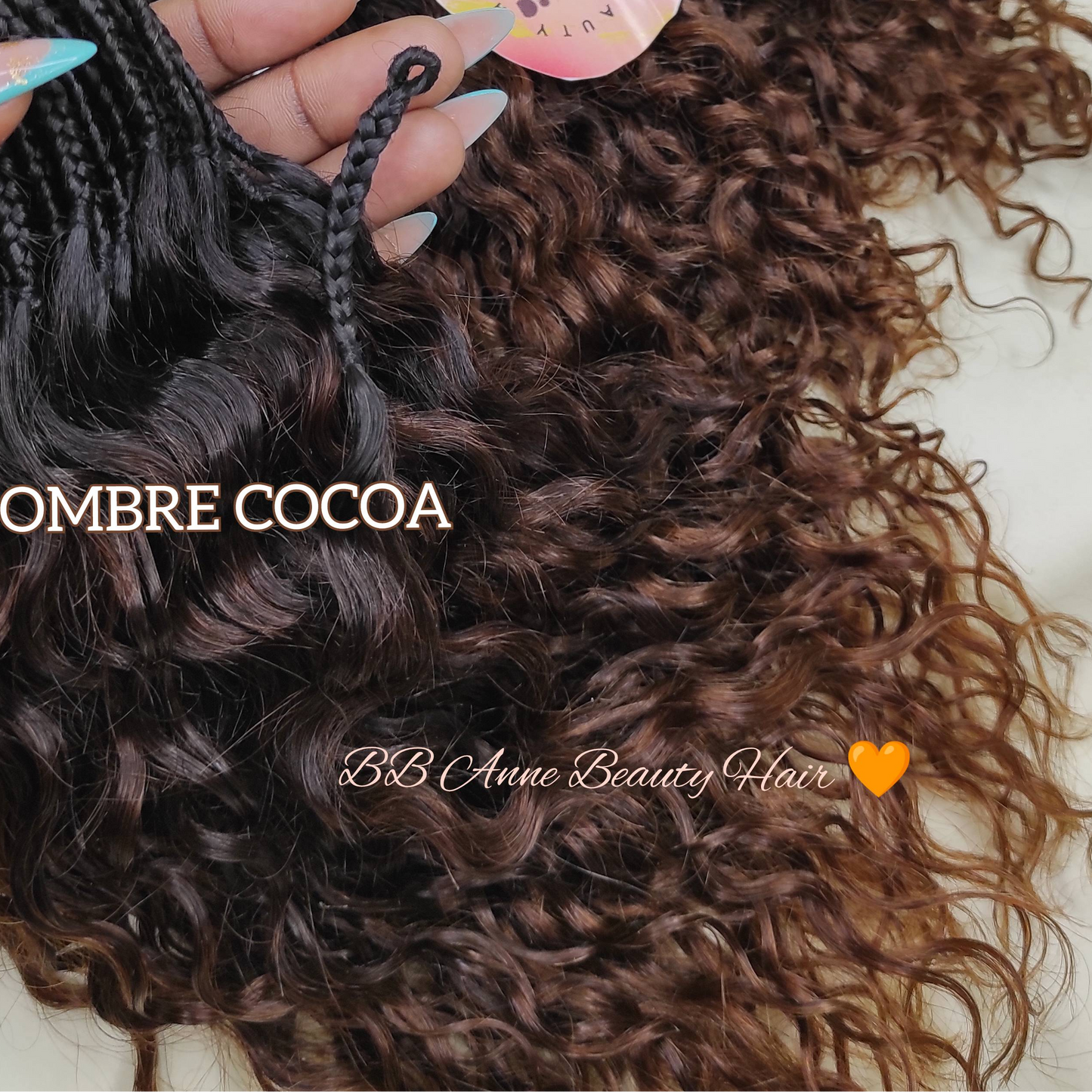 2X BOHO-GODDESS COMBO MIX BRAIDS FOR FULL HEAD || 100% HUMAN BURMESE CURLS || Crochet Braids