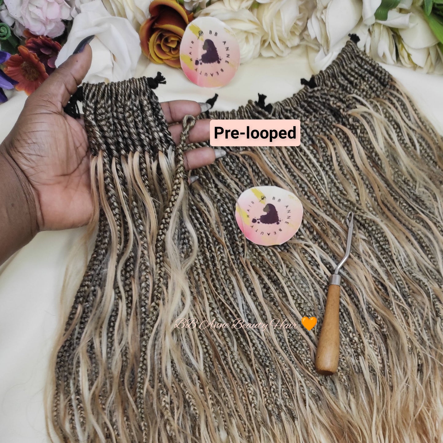 Tresses BOHO-GODDESS || Boucles en cheveux naturels || Tresses au crochet