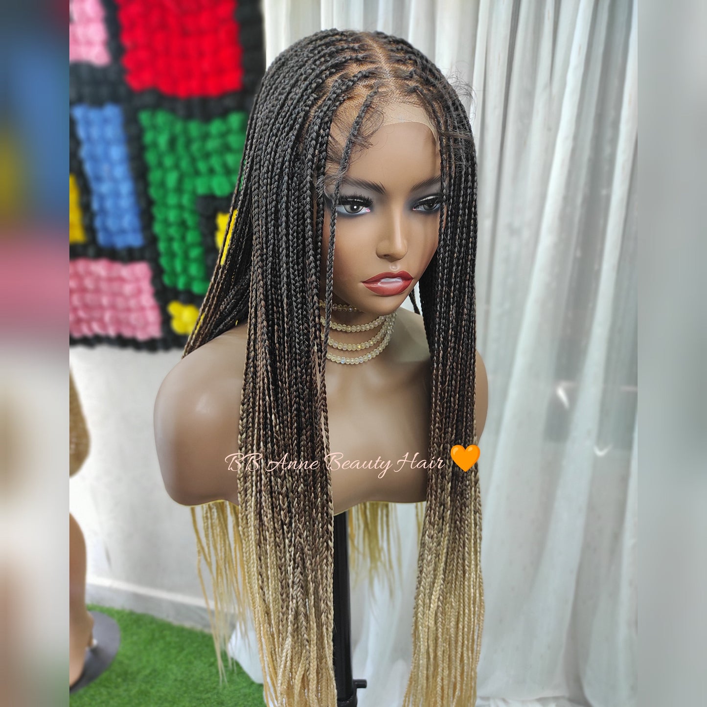 CASSIE | OMBRE Knotless | LACE FRONT