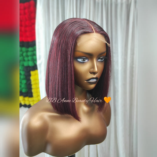 BOB CLOSURE WIG ||| Human Hair | 10"