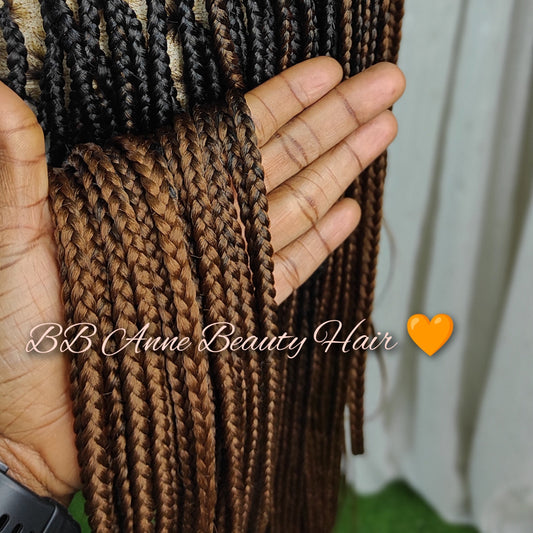 Microtresses ombrées || Tresses au crochet