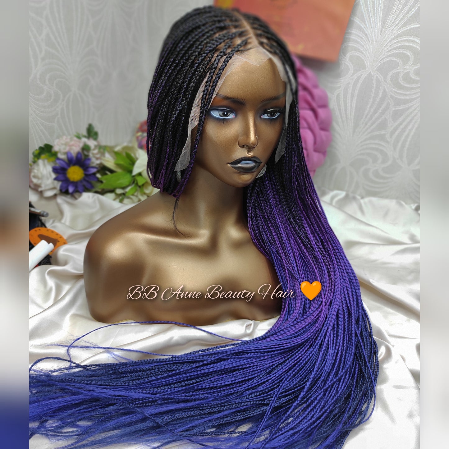 CASSIE | OMBRE Knotless | LACE FRONT