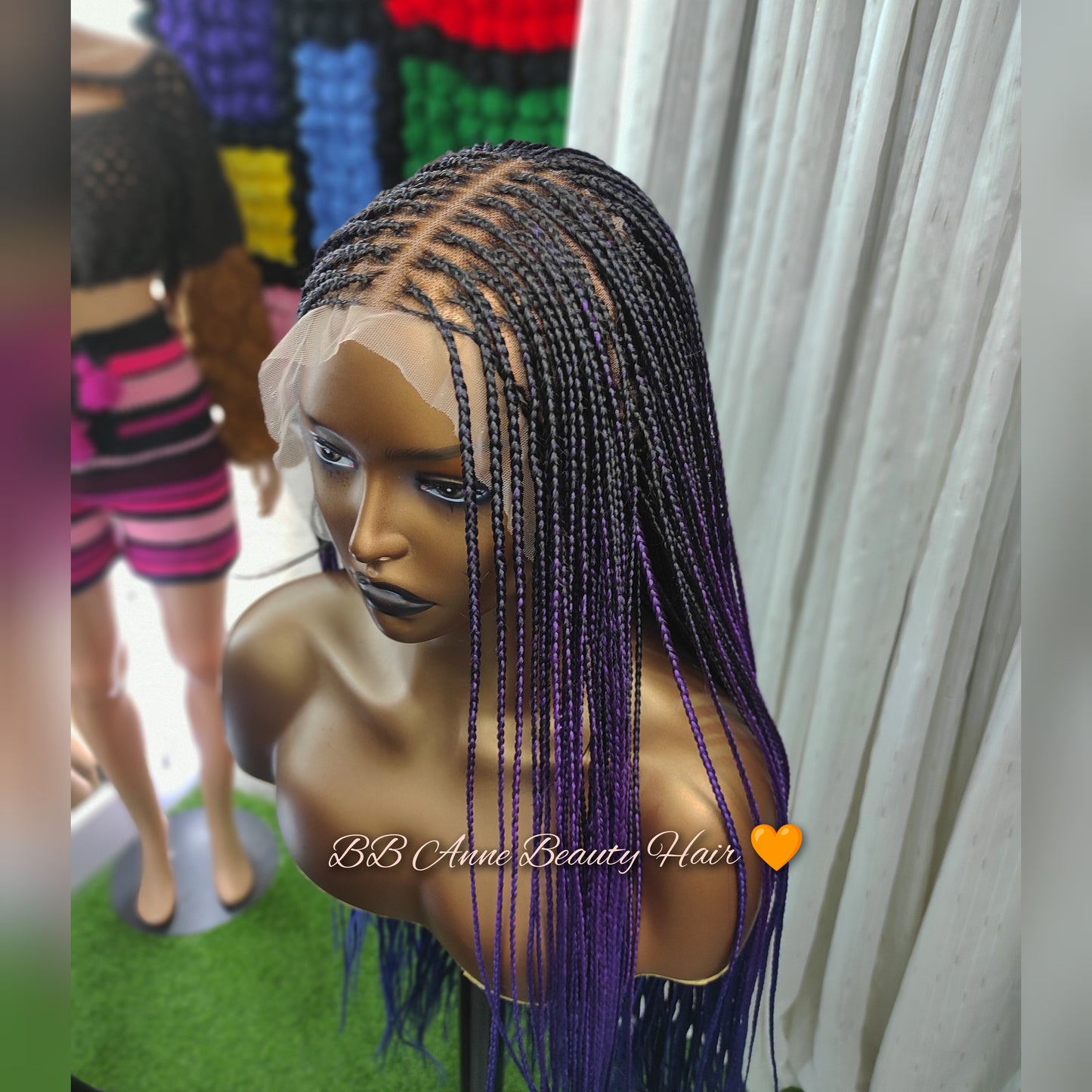 CASSIE | OMBRE Knotless | LACE FRONT