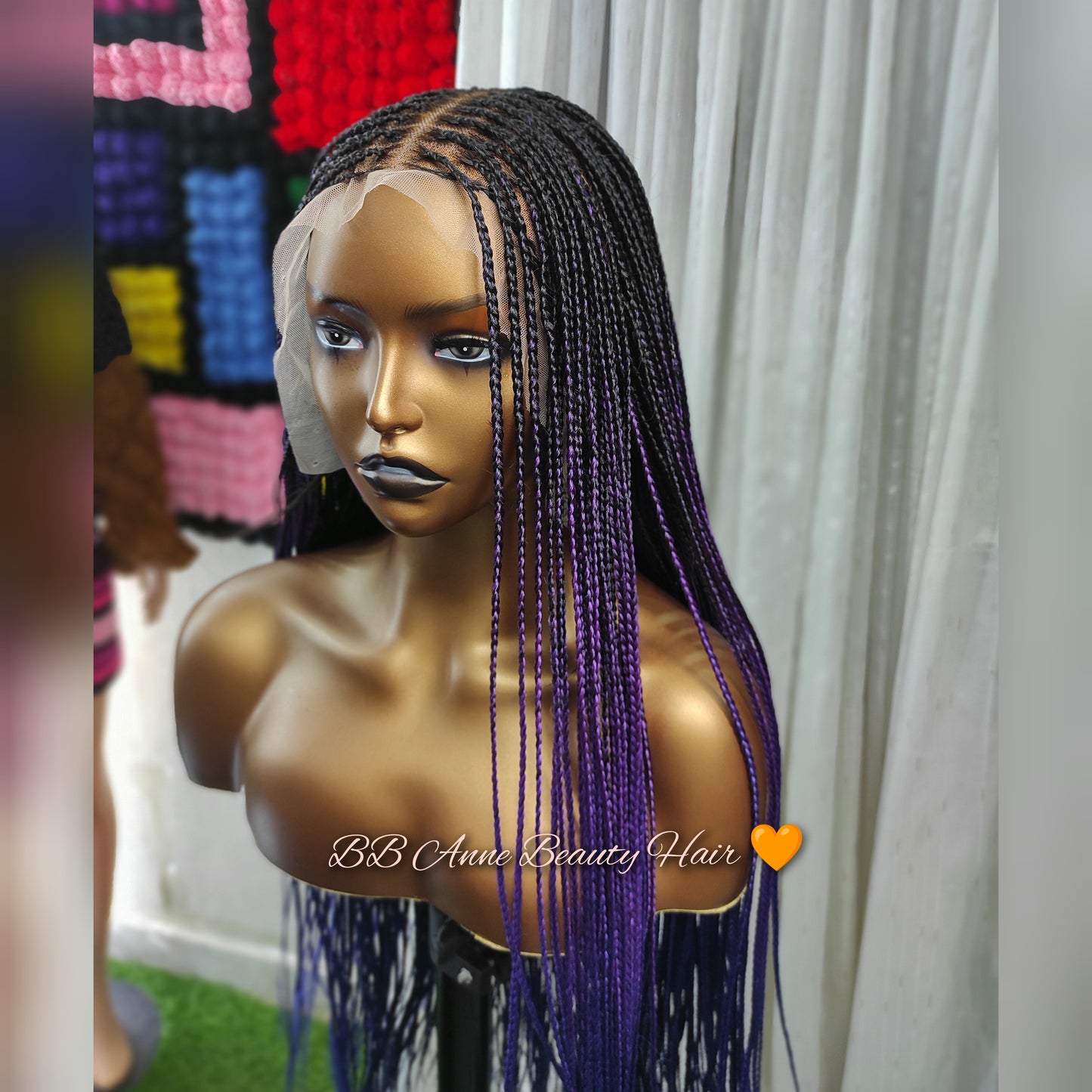 CASSIE | OMBRE Knotless | LACE FRONT