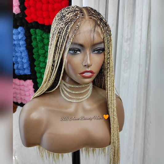 KNOTLESS BRAIDS | 4x4" CLOSURE | Dark Roots