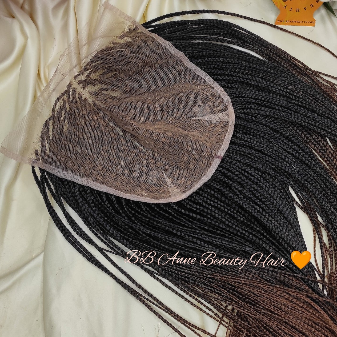 MICRO BOX BRAIDS CLOSURE TOPPER | Box Braids