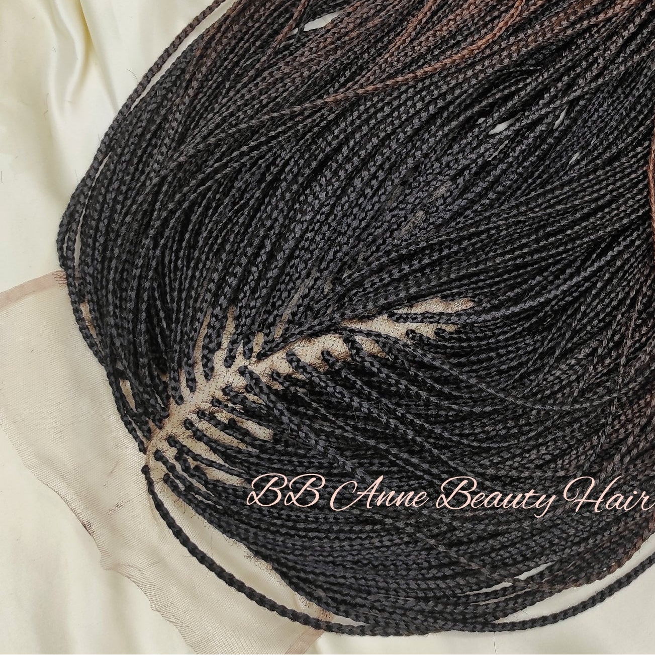 MICRO BOX BRAIDS CLOSURE TOPPER | Box Braids