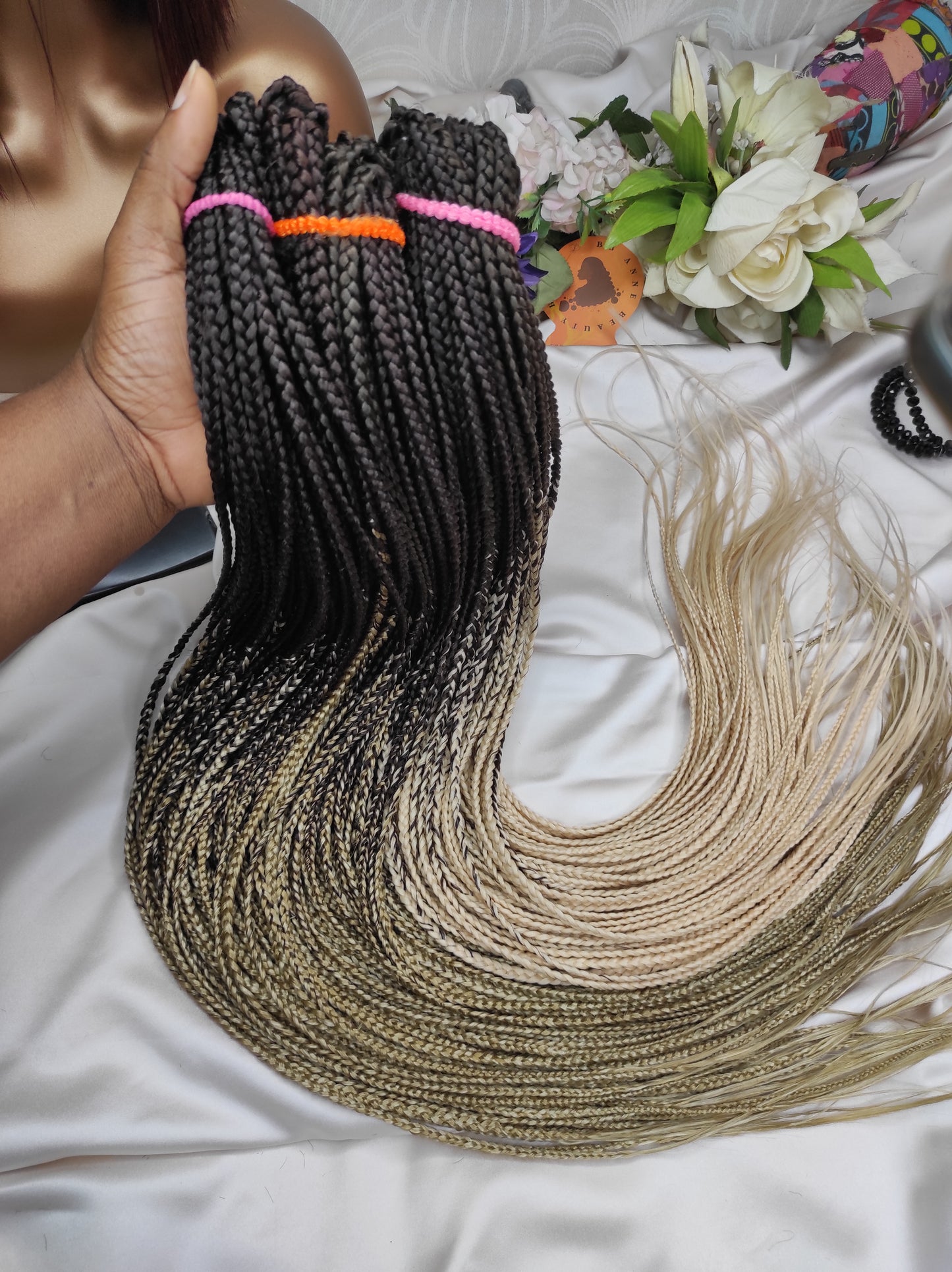 ANNABELLE Maxi Straight || Two-tone (Ombre) braids || Crochet Braids