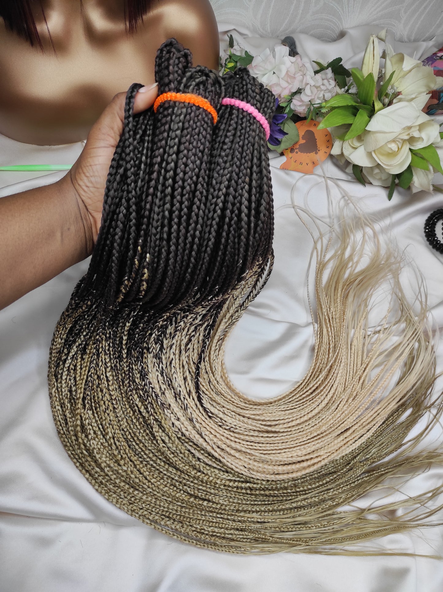 ANNABELLE Maxi Straight || Two-tone (Ombre) braids || Crochet Braids