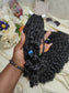 CURLY BOHO || Crochet Braids || 100% Human Hair Curls.