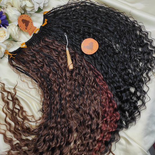 BOHO-GODDESS Twists - (Island Twists) || SYNTHETIC Curls || Crochet Braids