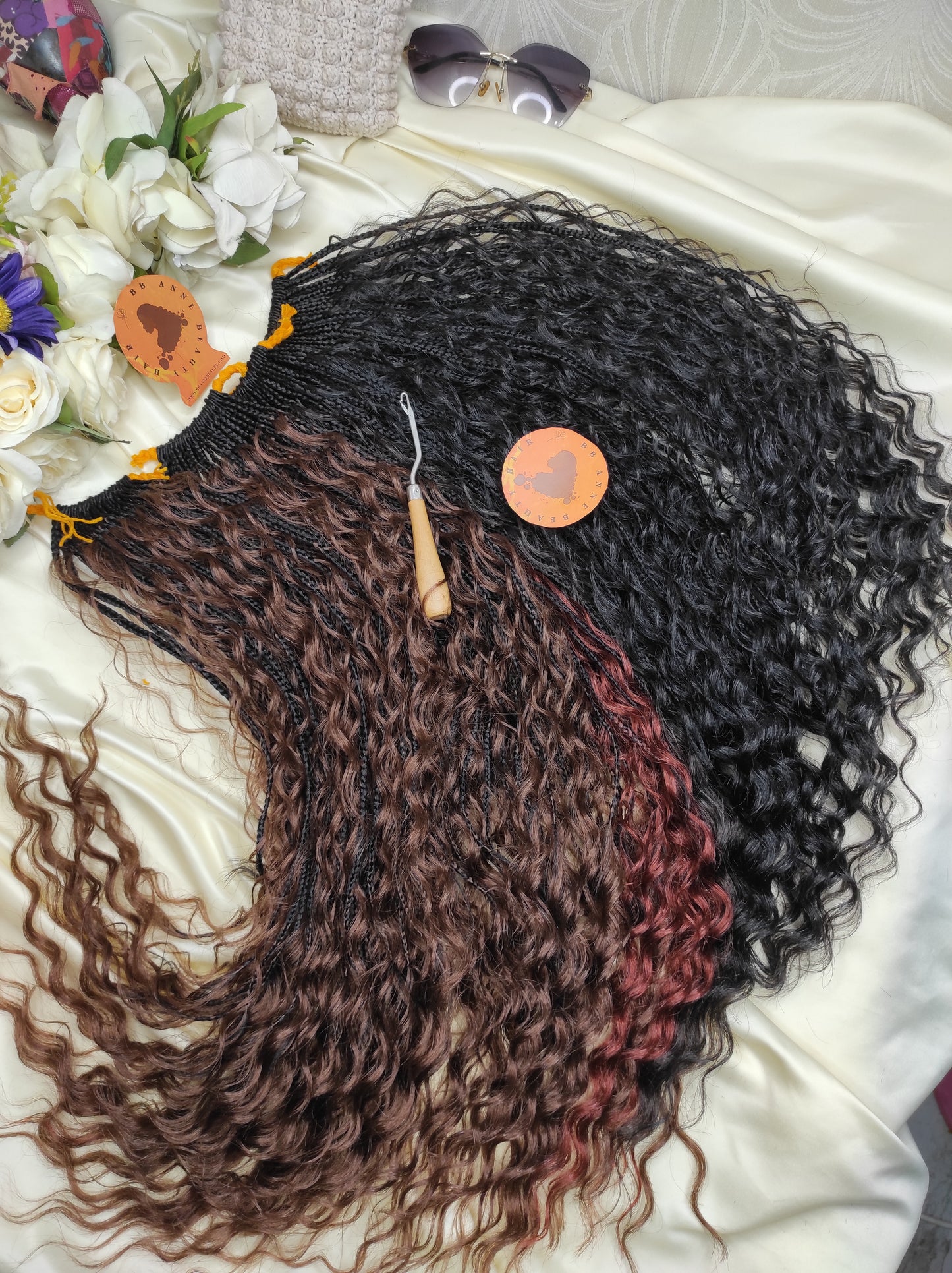 BOHO-GODDESS BRAIDS || Crochet Braids || SYNTHETIC Curls