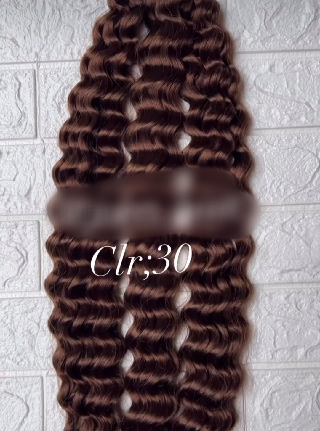 DAHLIA | DEEP WAVE- Synthetic | Closure Wig | 16 inches