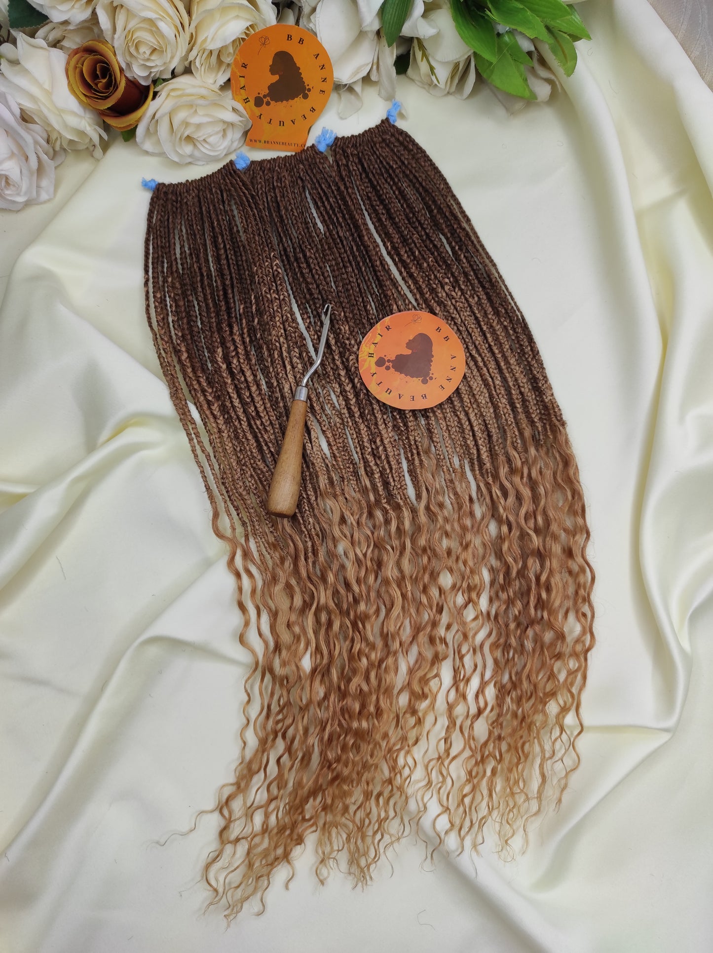 CURLY KINKY 4C MICROBRAIDS || 100% Human hair Crochet