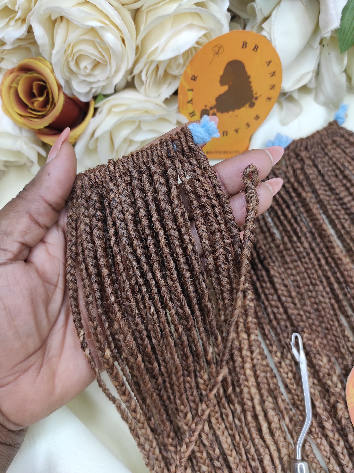 CURLY KINKY 4C MICROBRAIDS || 100% Human hair Crochet
