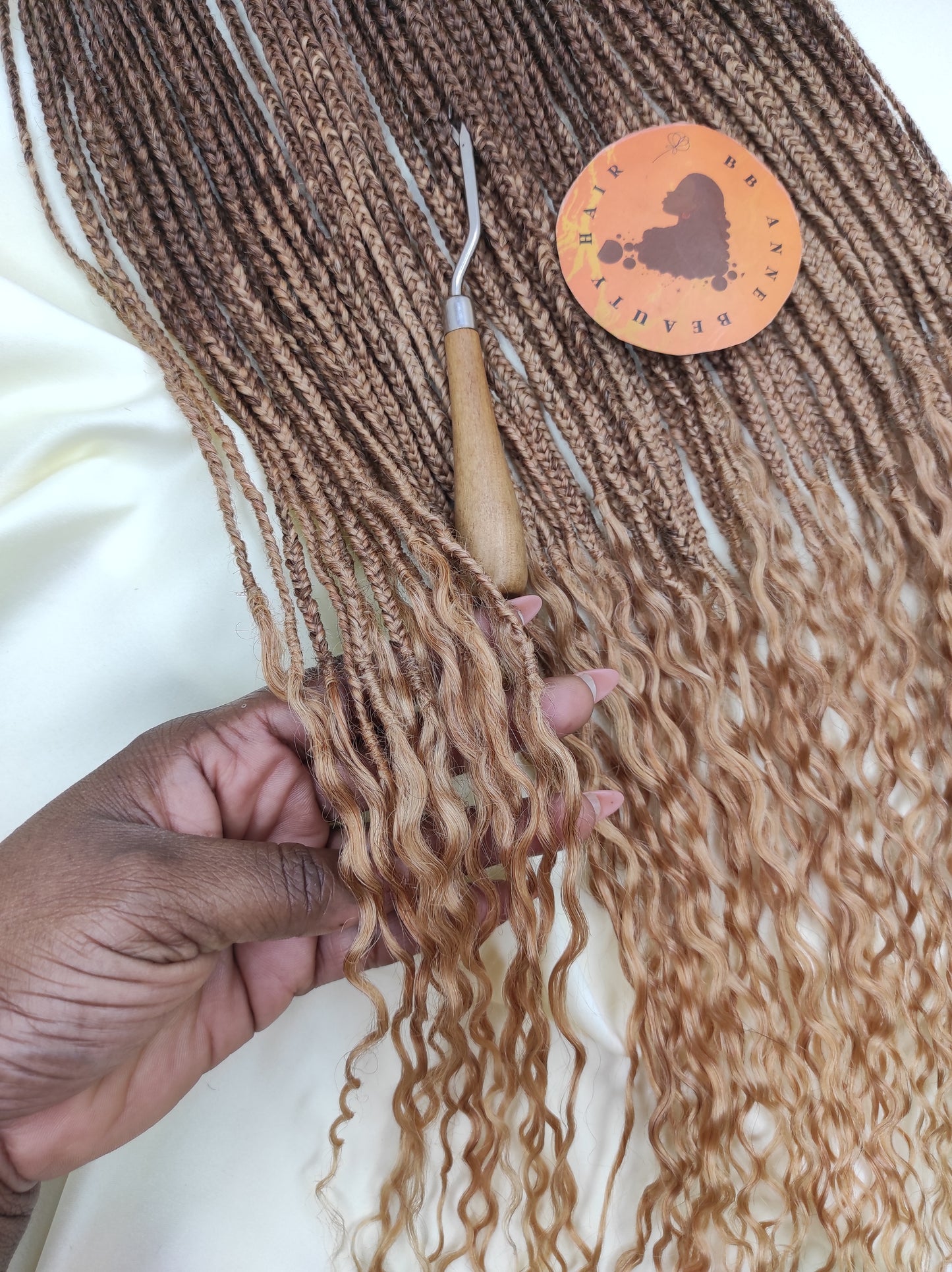 CURLY KINKY 4C MICROBRAIDS || 100% Human hair Crochet