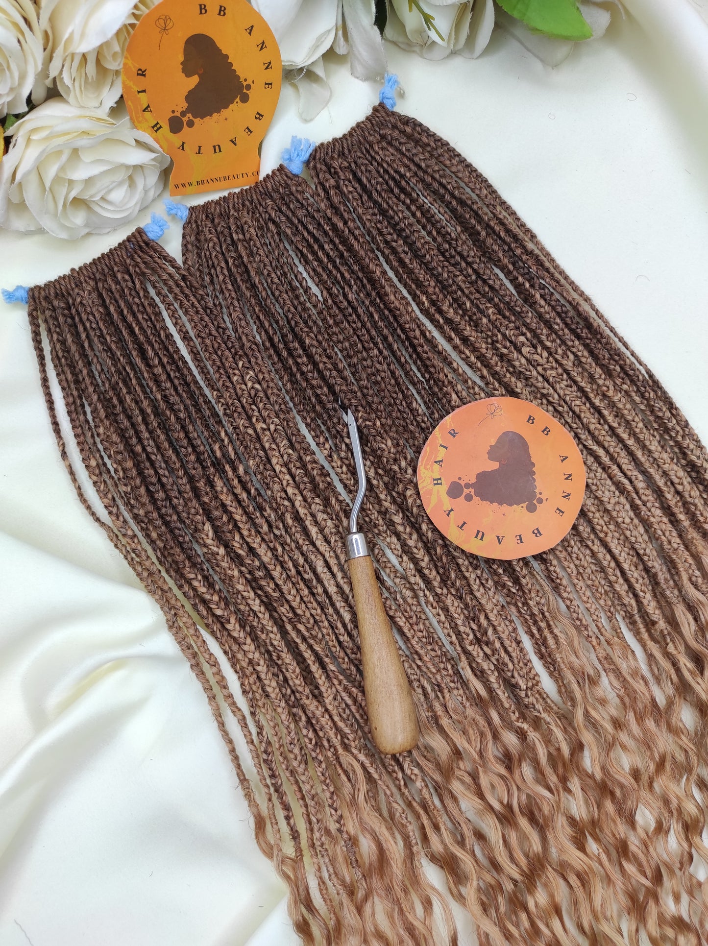 CURLY KINKY 4C MICROBRAIDS || 100% Human hair Crochet