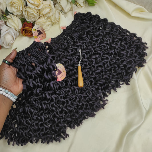 BELLA BLUNT CUT - Loose Wavy Crochet Braids