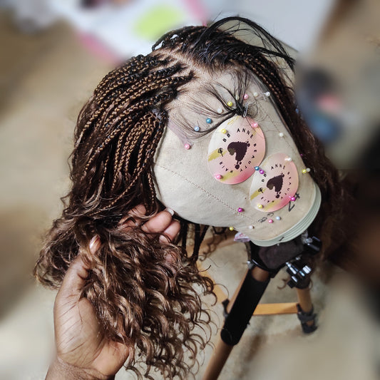 GYPSY BOHO-GODDESS BRAIDS | Synthetic Curls | Closure Wig