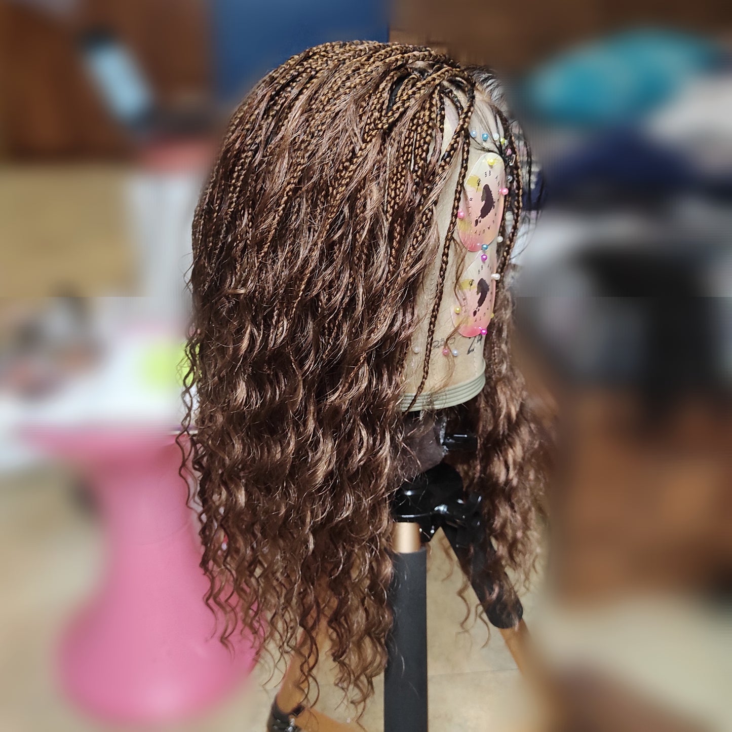 GYPSY BOHO-GODDESS BRAIDS | Synthetic Curls | Closure Wig