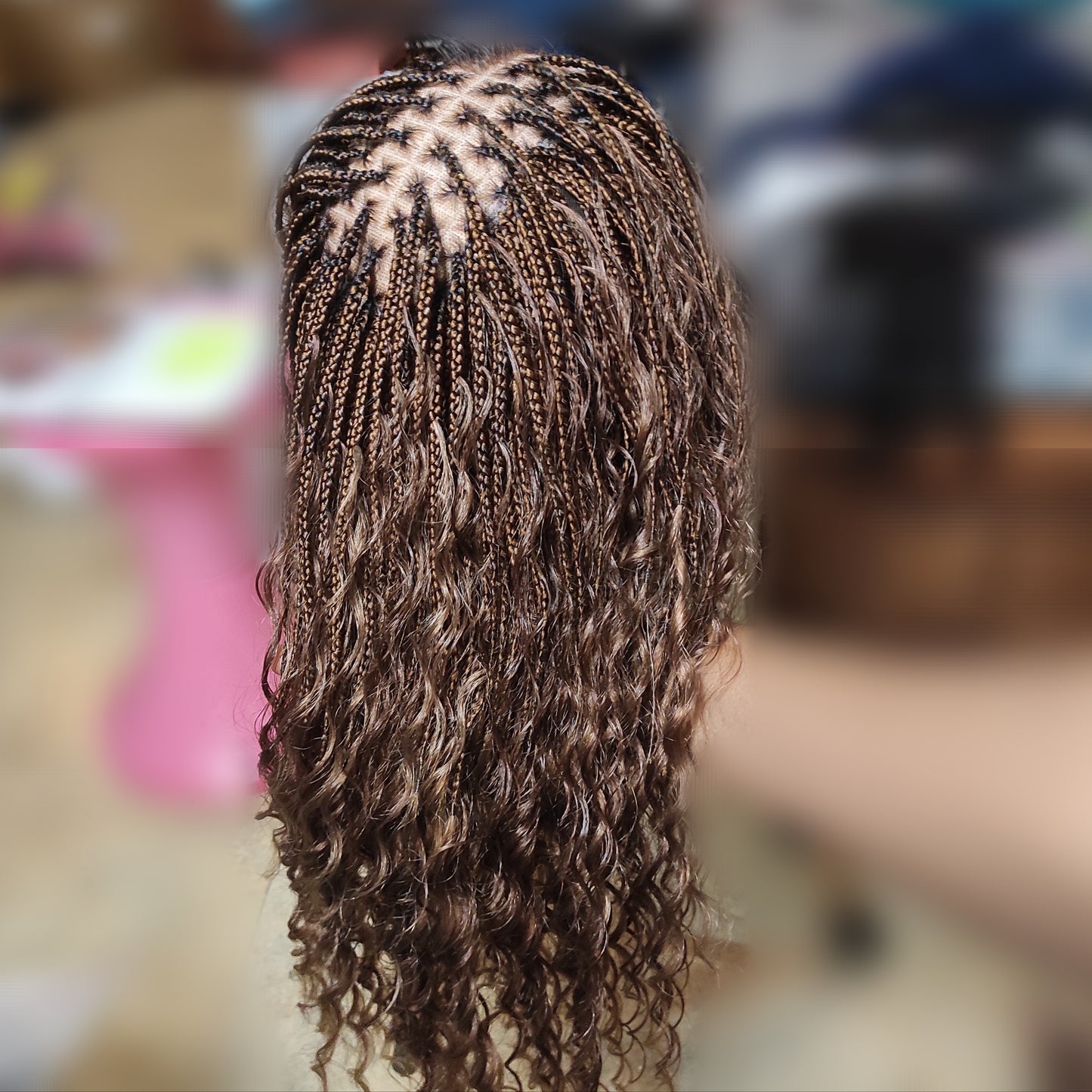 GYPSY BOHO-GODDESS BRAIDS | Synthetic Curls | Closure Wig