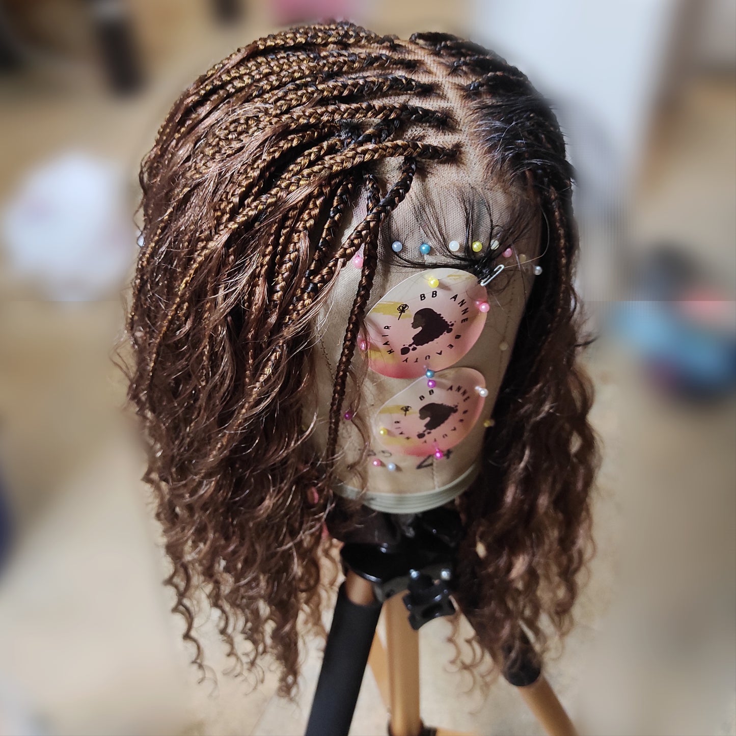 GYPSY BOHO-GODDESS BRAIDS | Synthetic Curls | Closure Wig